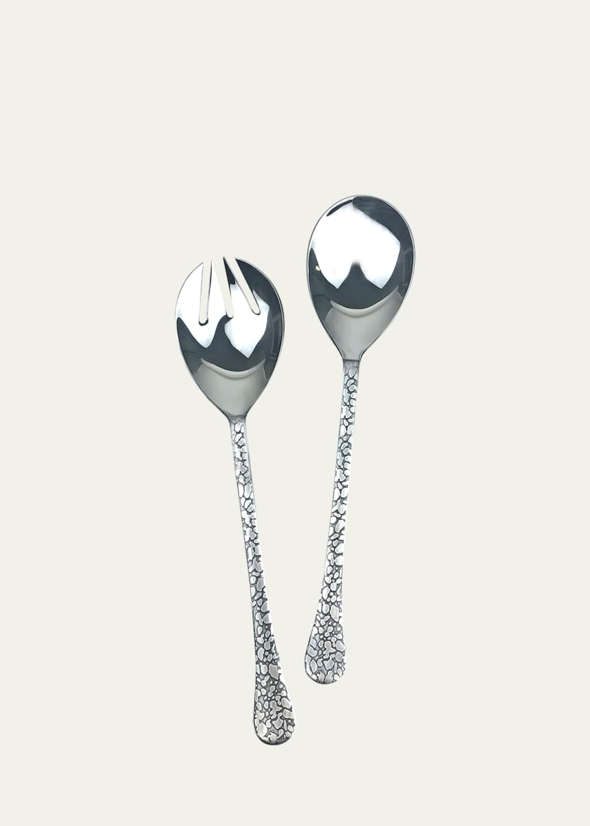 Michael Wainwright Panthera Platinum Salad Servers