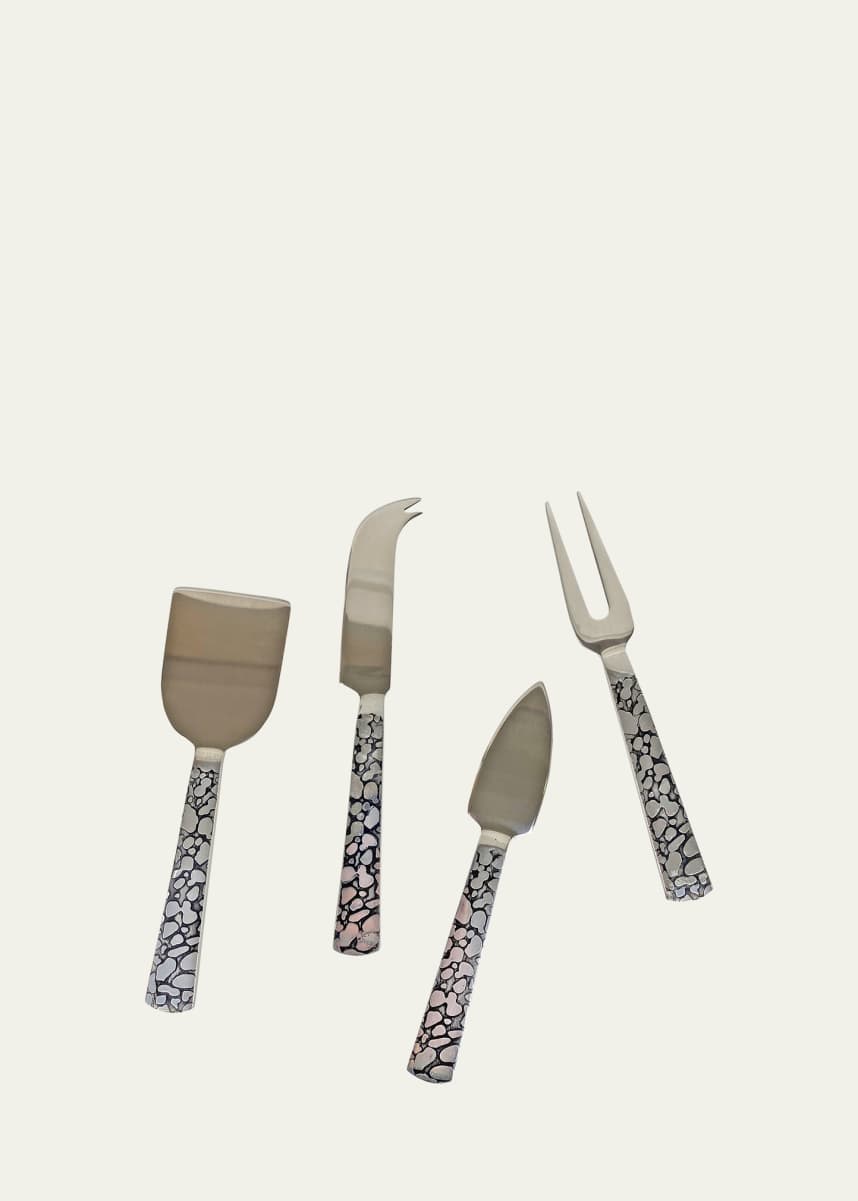 Michael Wainwright Panthera Platinum Cheese Set