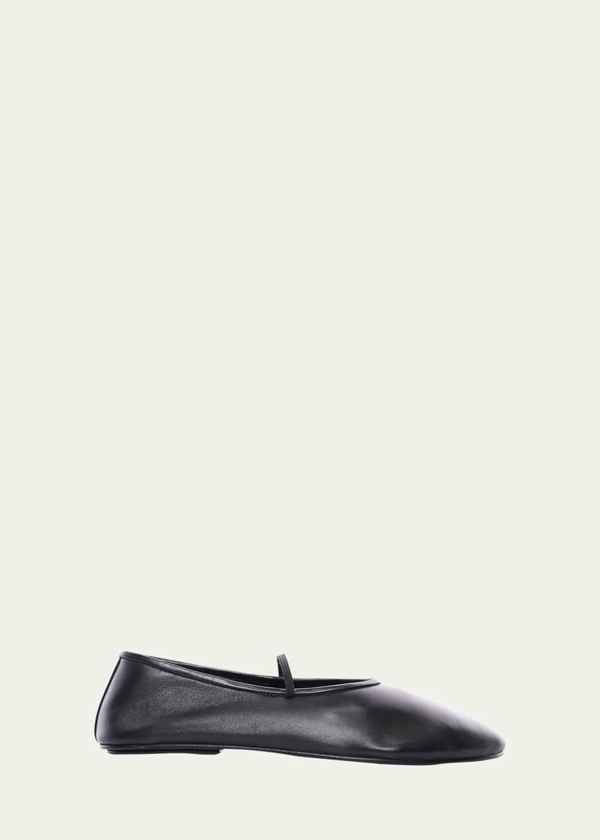 THE ROW Lambskin Band Ballerina Flats