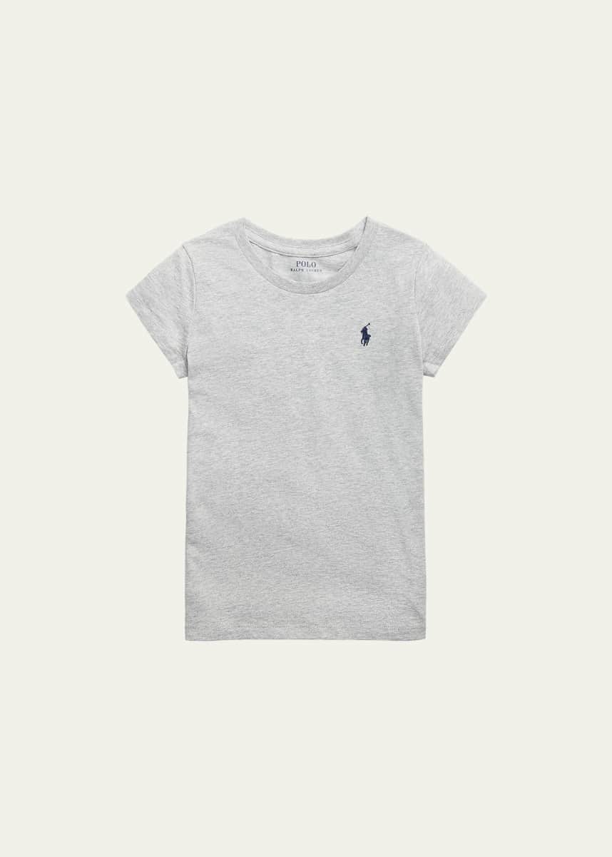 Ralph Lauren Childrenswear Girl's Logo Embroidered T-Shirt, Size S-XL