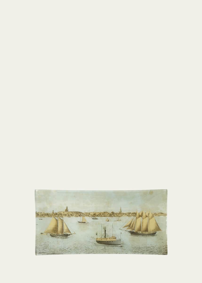 John Derian Seaport Pencil Tray, 6" x 12"