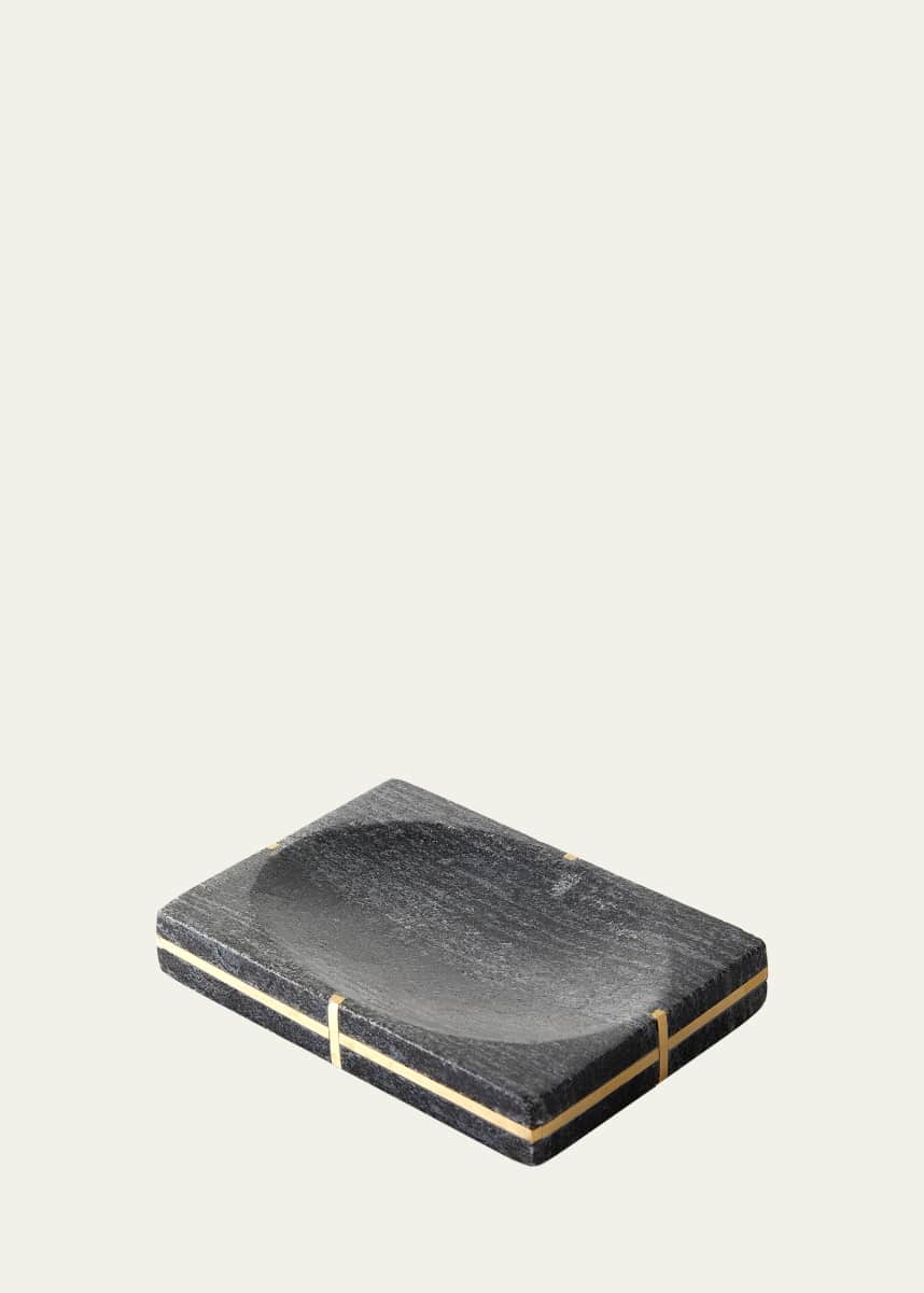 Kassatex Palais Marble Soap Dish