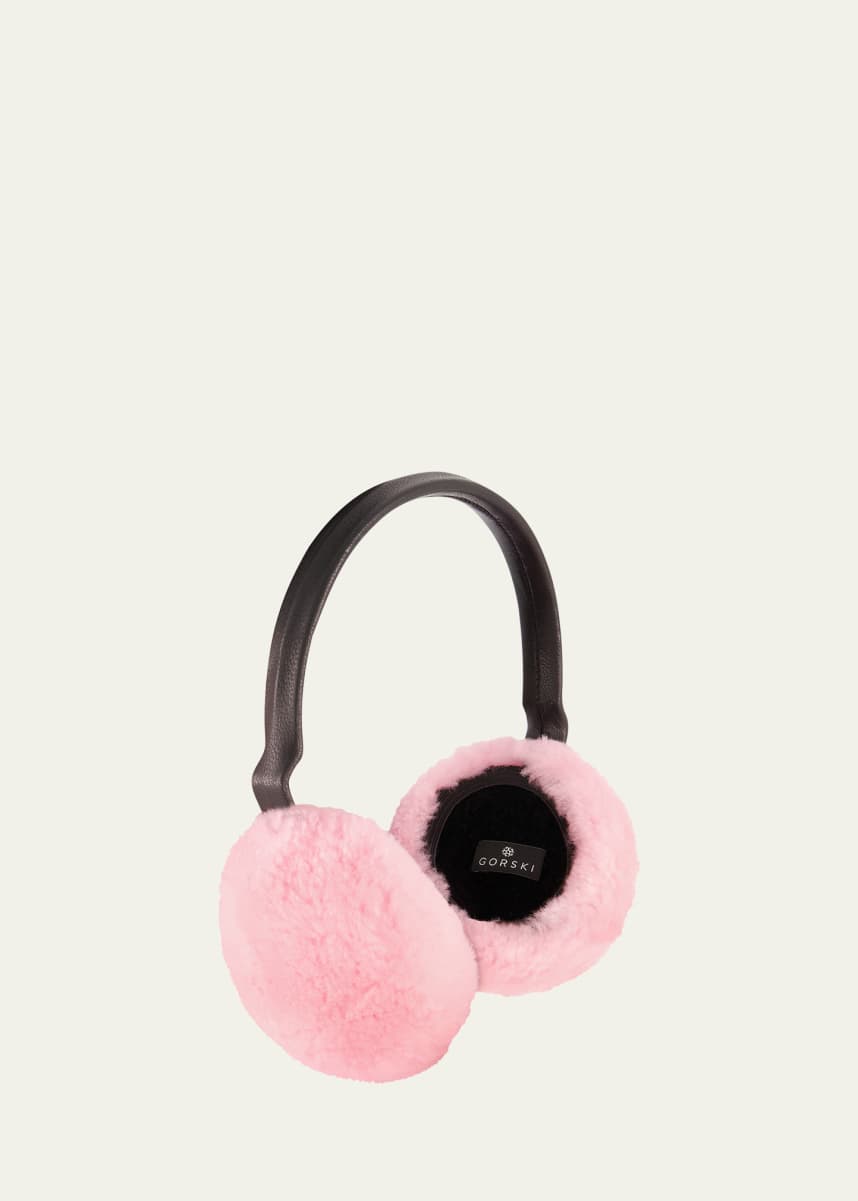 Gorski Lamb Shearling Earmuffs