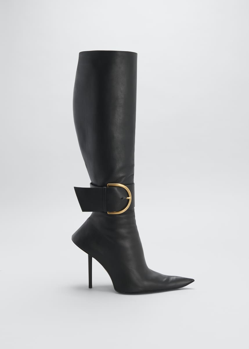 balenciaga tall boots