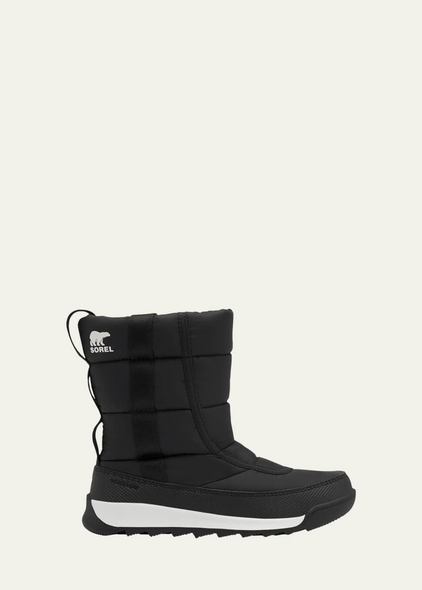 Sorel Kid's Whitney II Waterproof Puffy Nylon Winter Boots, Toddler/Kids