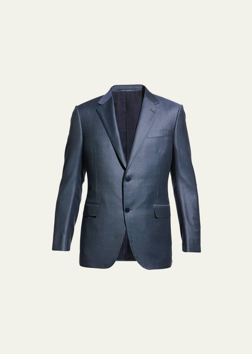 ZEGNA Men's Wool Tic Suit