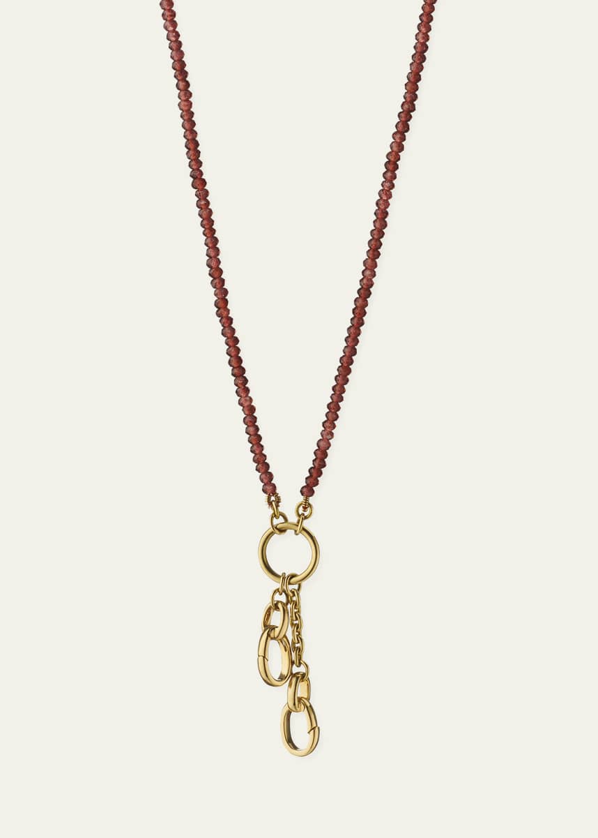 Beaded Monk Medallion Necklace – Armenta Collection