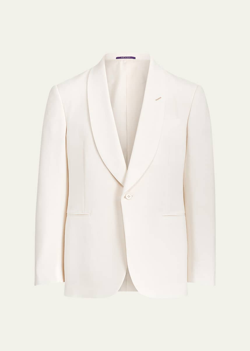 Ralph Lauren Purple Label Men's Wool-Silk Shawl Dinner Jacket