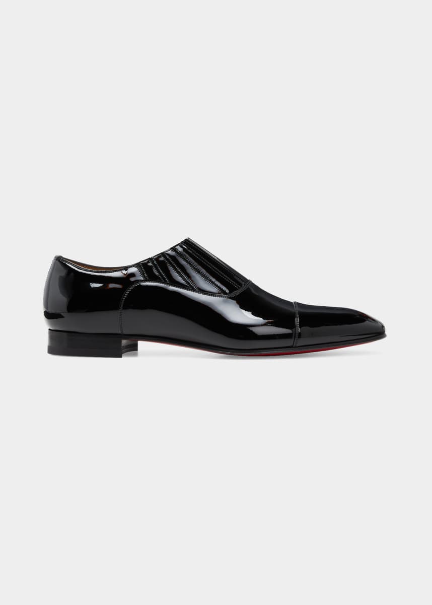 Christian Louboutin Men's Greg On Patent Leather Loafers