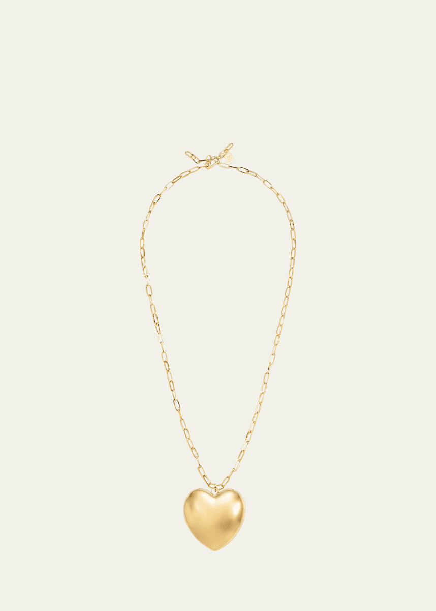 Lauren Rubinski 14k Yellow Gold Heart Necklace