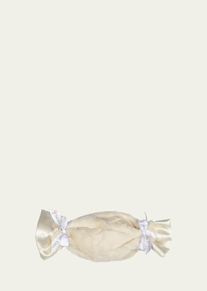 Little Scoops Kid's Plush Satin Security Blanket