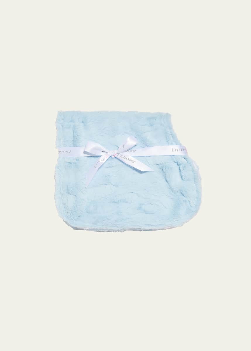 Little Scoops Boy's Plush Burp Cloth