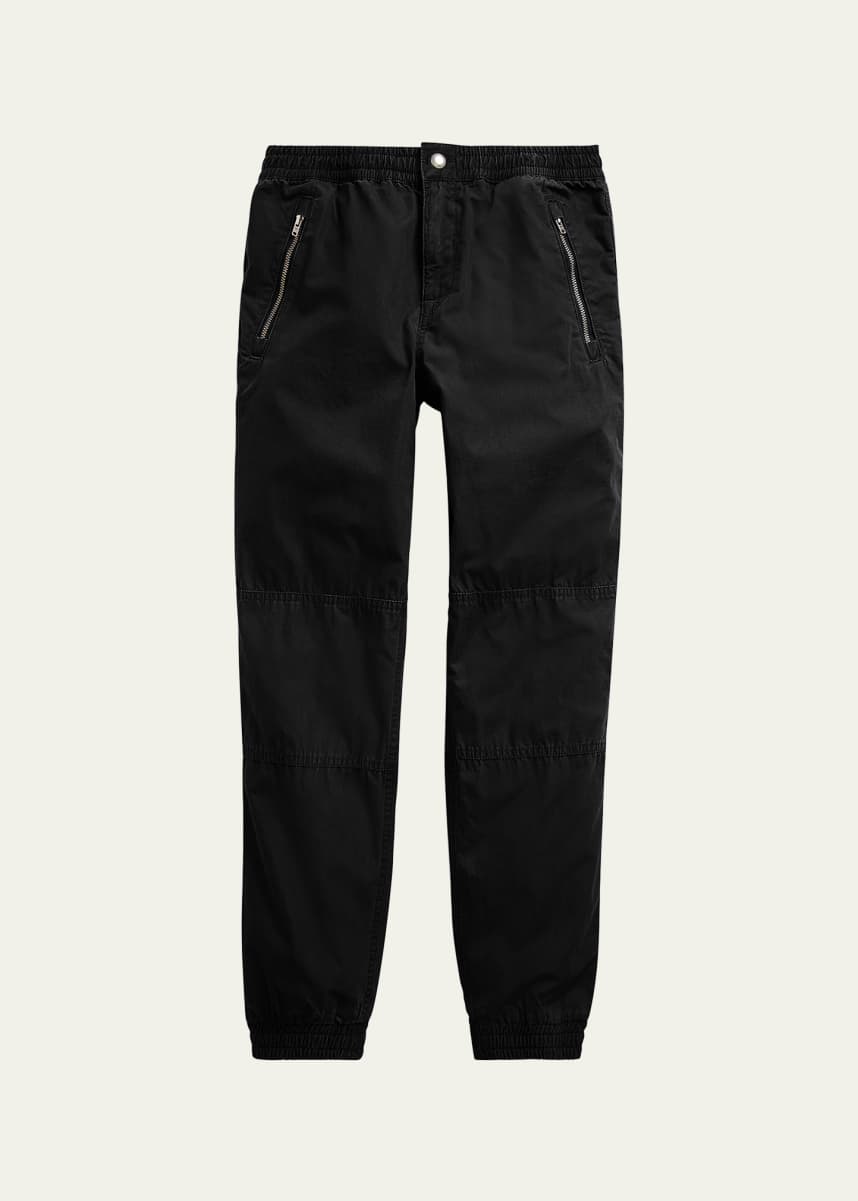 Ralph Lauren Childrenswear Boy's Poplin Jogger Pants, Size S-L