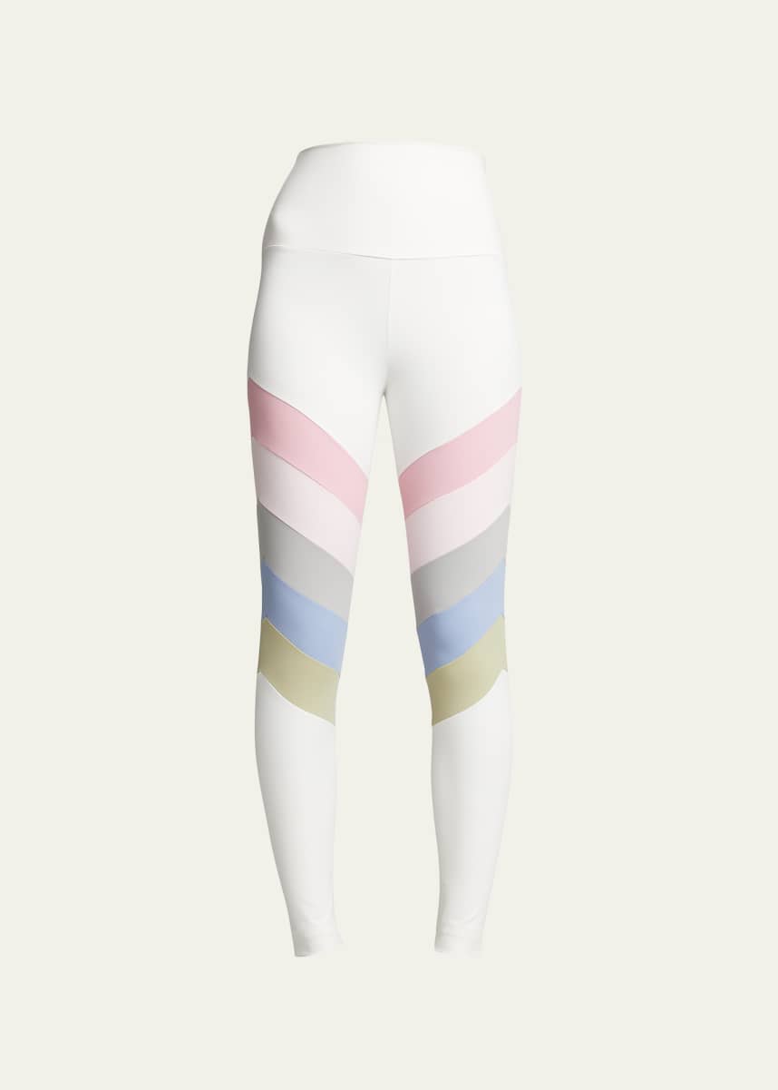 Port de Bras High-Rise Rainbow Leggings