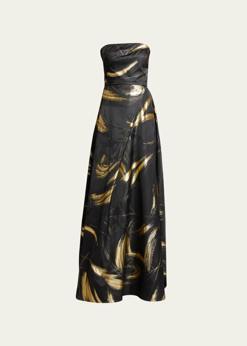 Rene Ruiz Collection Bustier A-Line Gown