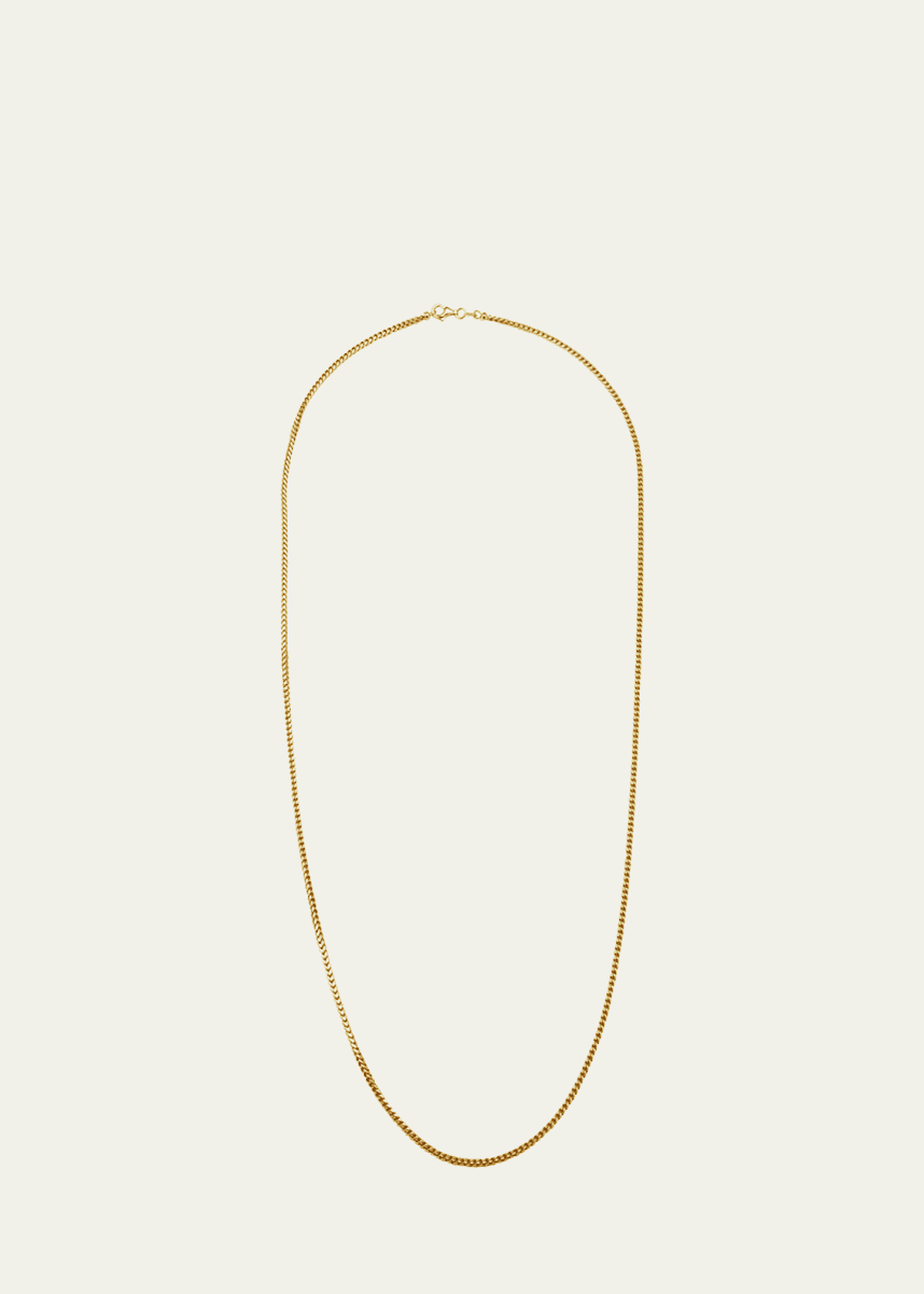 Bergdorf Goodman Men's 14K Yellow Gold Small Franco Chain Necklace, 26"L