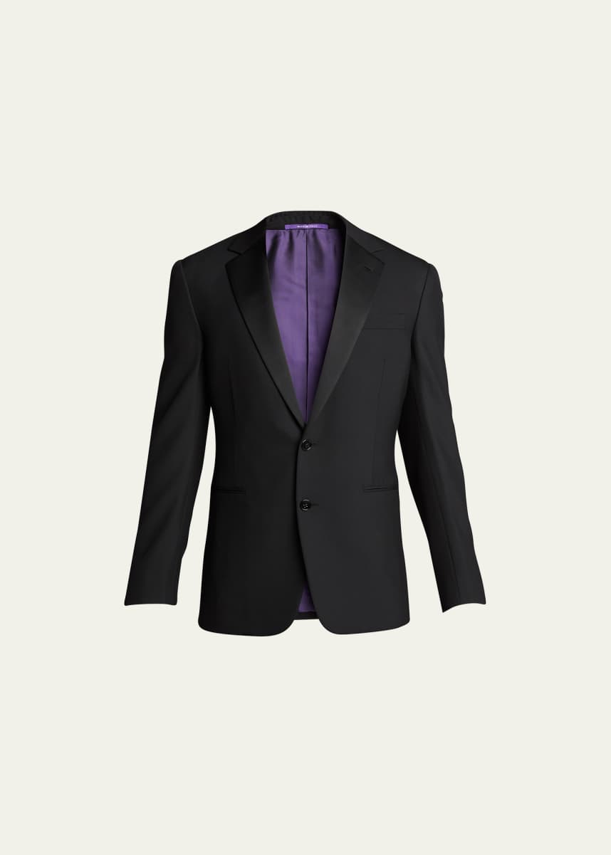 Ralph Lauren Purple Label Men's Gregory Wool Barathea Notch Tuxedo