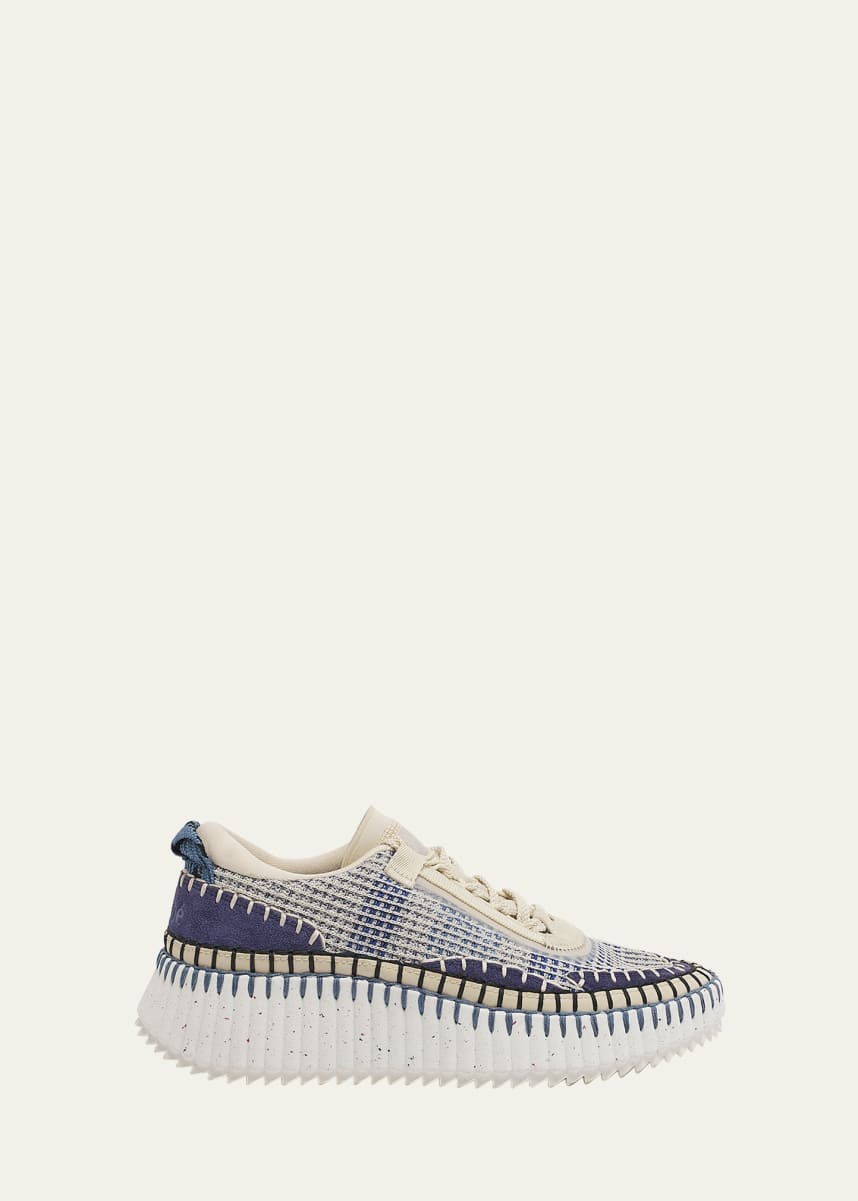 Chloe Nama Stitch Walking Sneakers