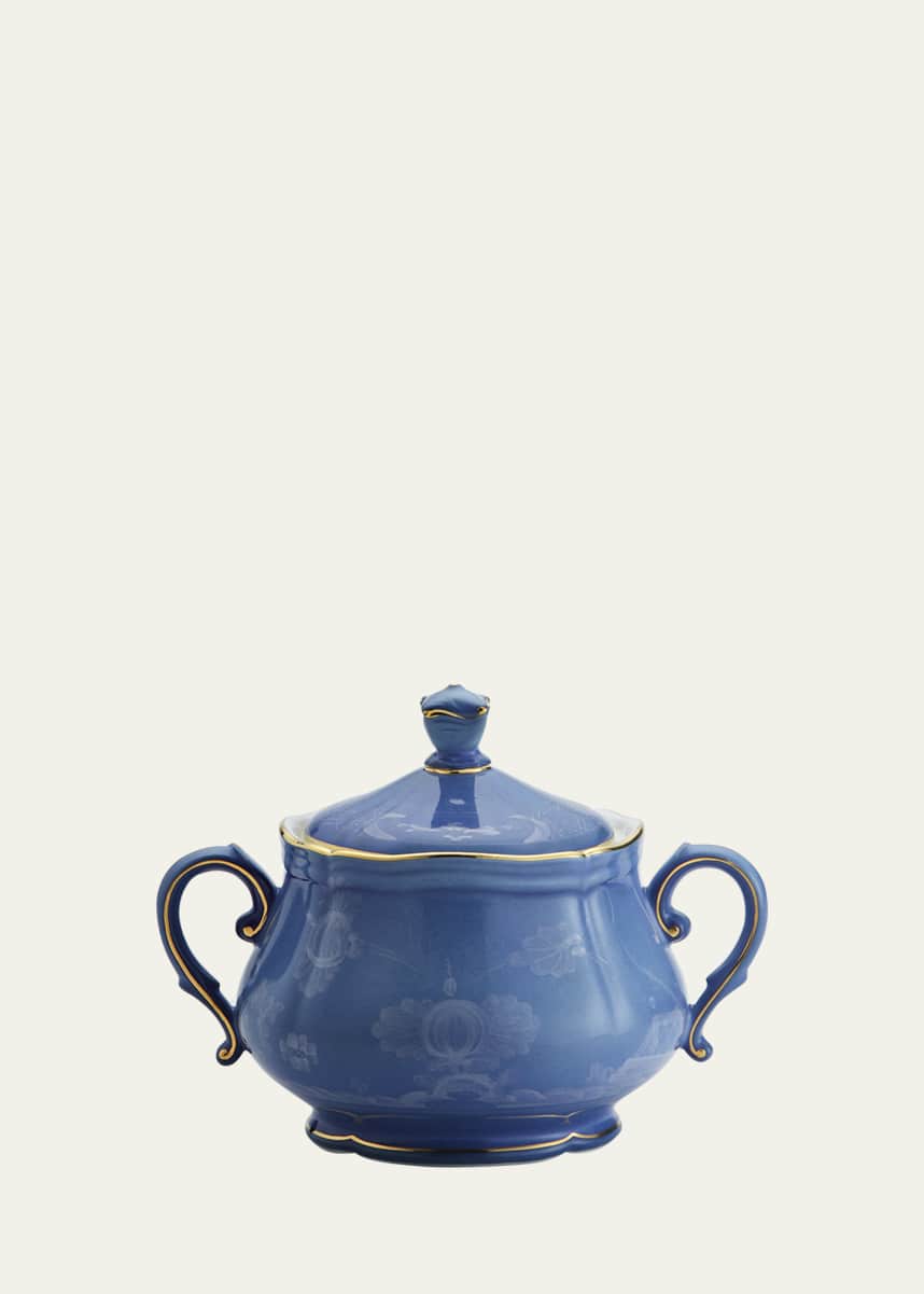 GINORI 1735 Oriente Italiano Sugar Bowl With Cover
