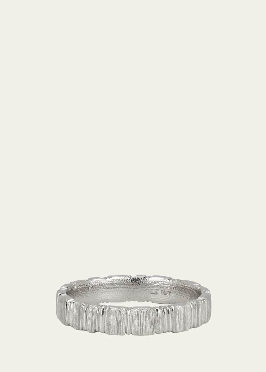 Alex Sepkus Keystone Band in Platinum, 4.5mm