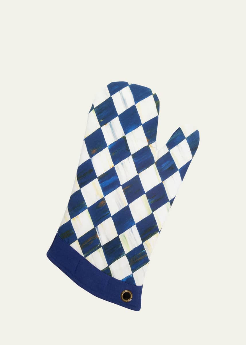 MacKenzie-Childs Royal Harlequin Oven Mitt