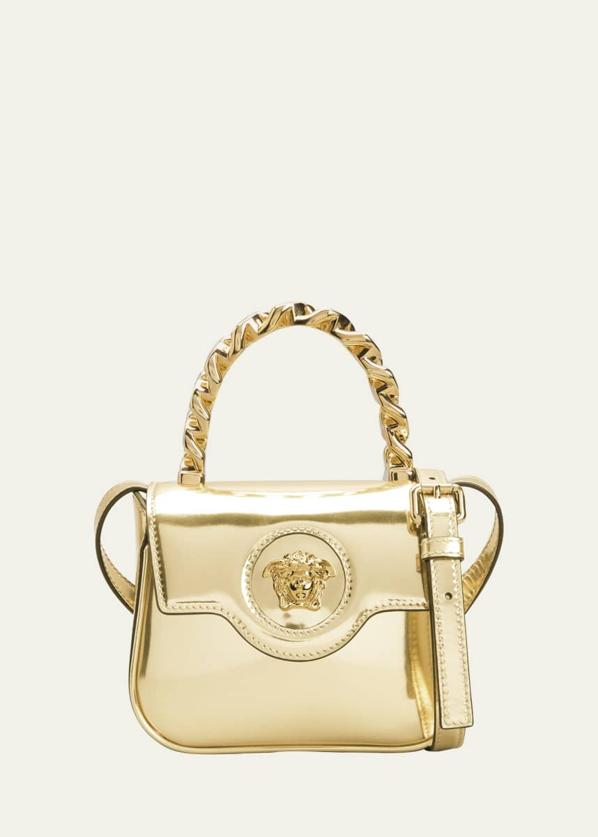 Versace Virtus Leather Tote Bag - Bergdorf Goodman