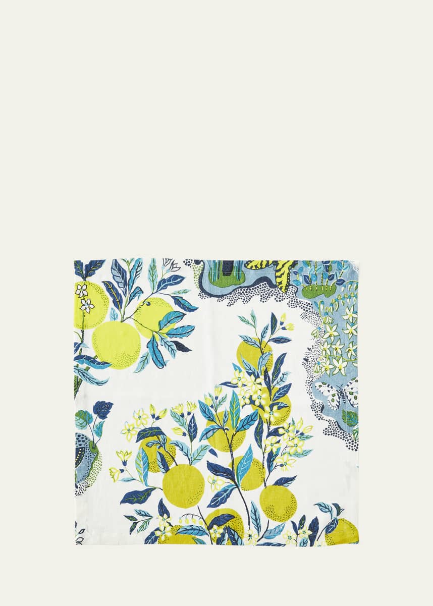 Matouk Schumacher Citrus Garden Napkins, Set of 4