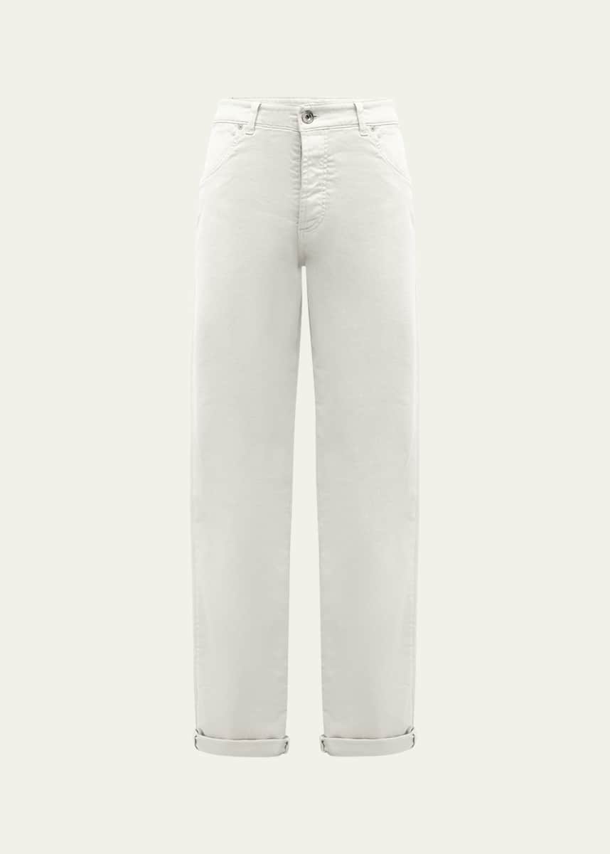 Brunello Cucinelli Men's Bull Denim Skinny-Fit Pants