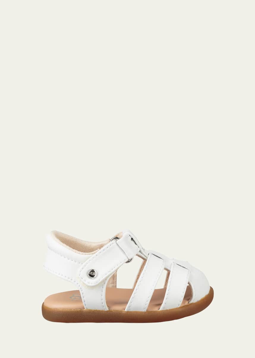 UGG Kid's Kolding Caged Grip-Strap Sandals