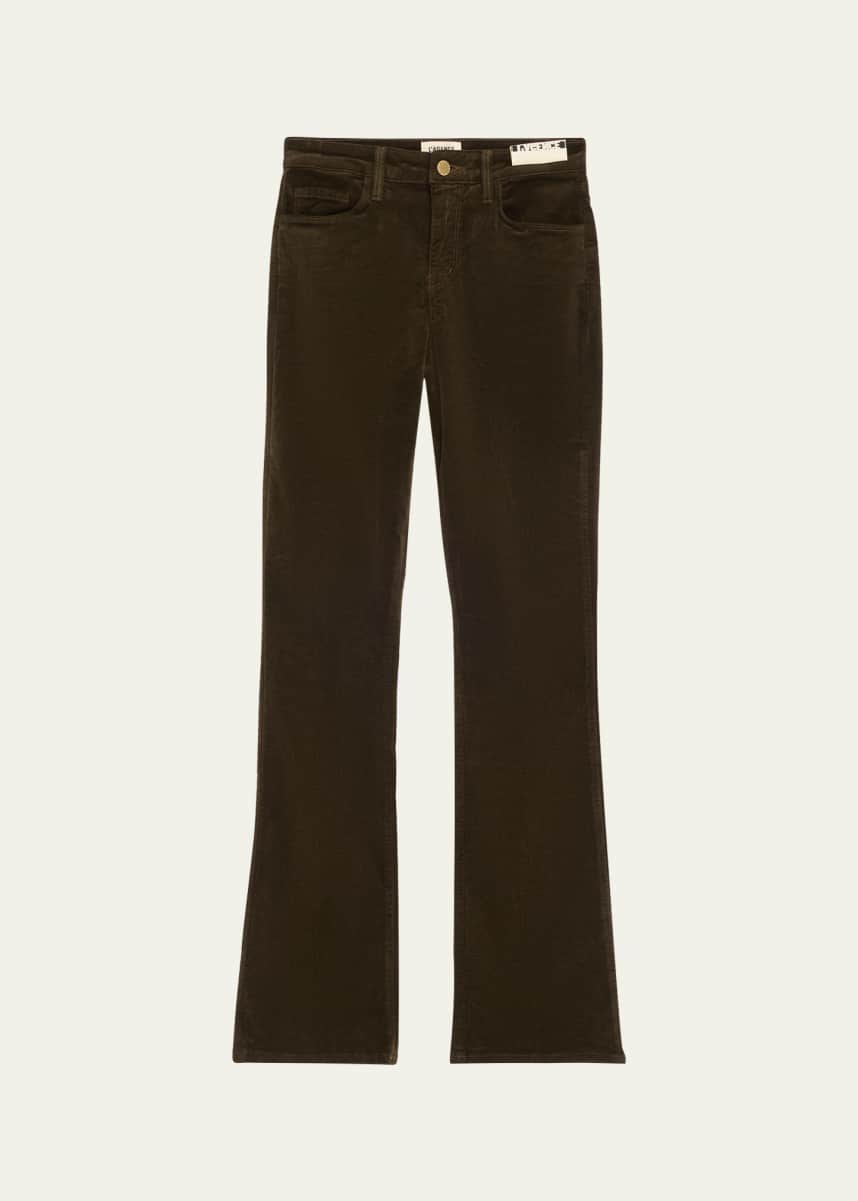 L'Agence Stevie High-Rise Straight Jeans