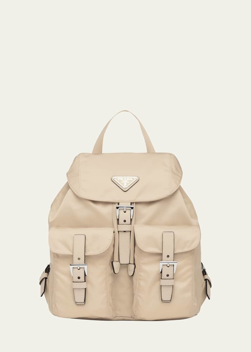 Nylon designer backpack