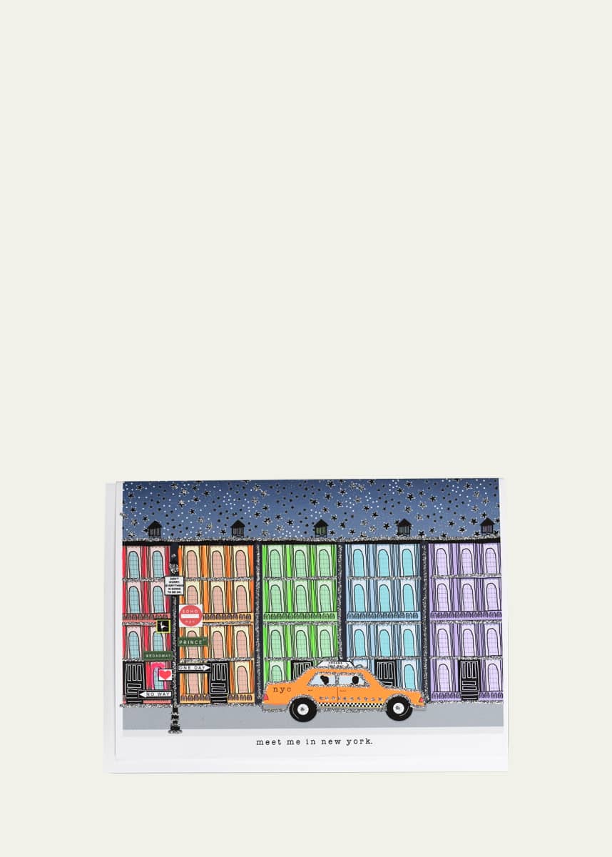 Verrier Meet Me In New York Card