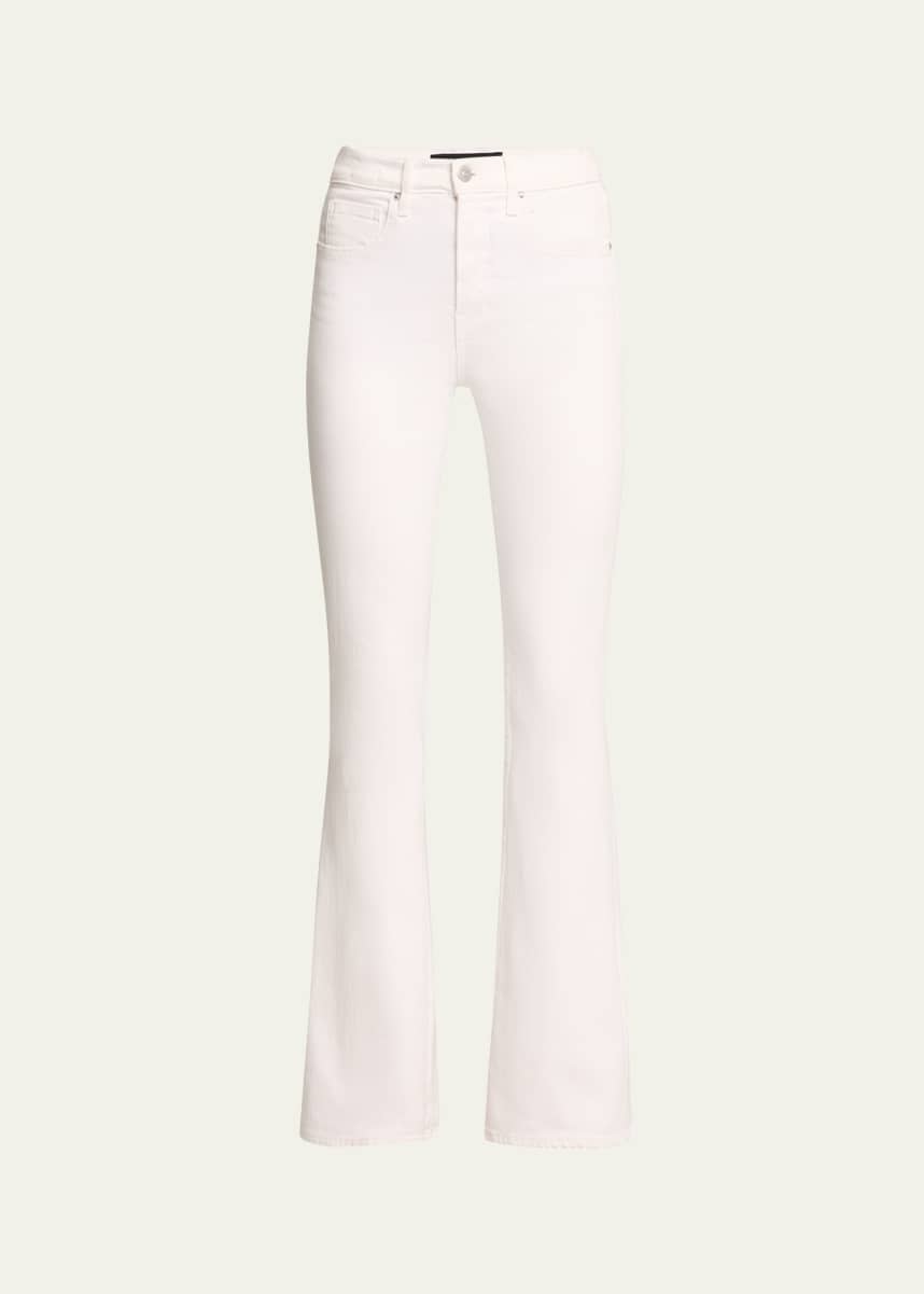 Veronica Beard Beverly High-Rise Skinny Flare Jeans​