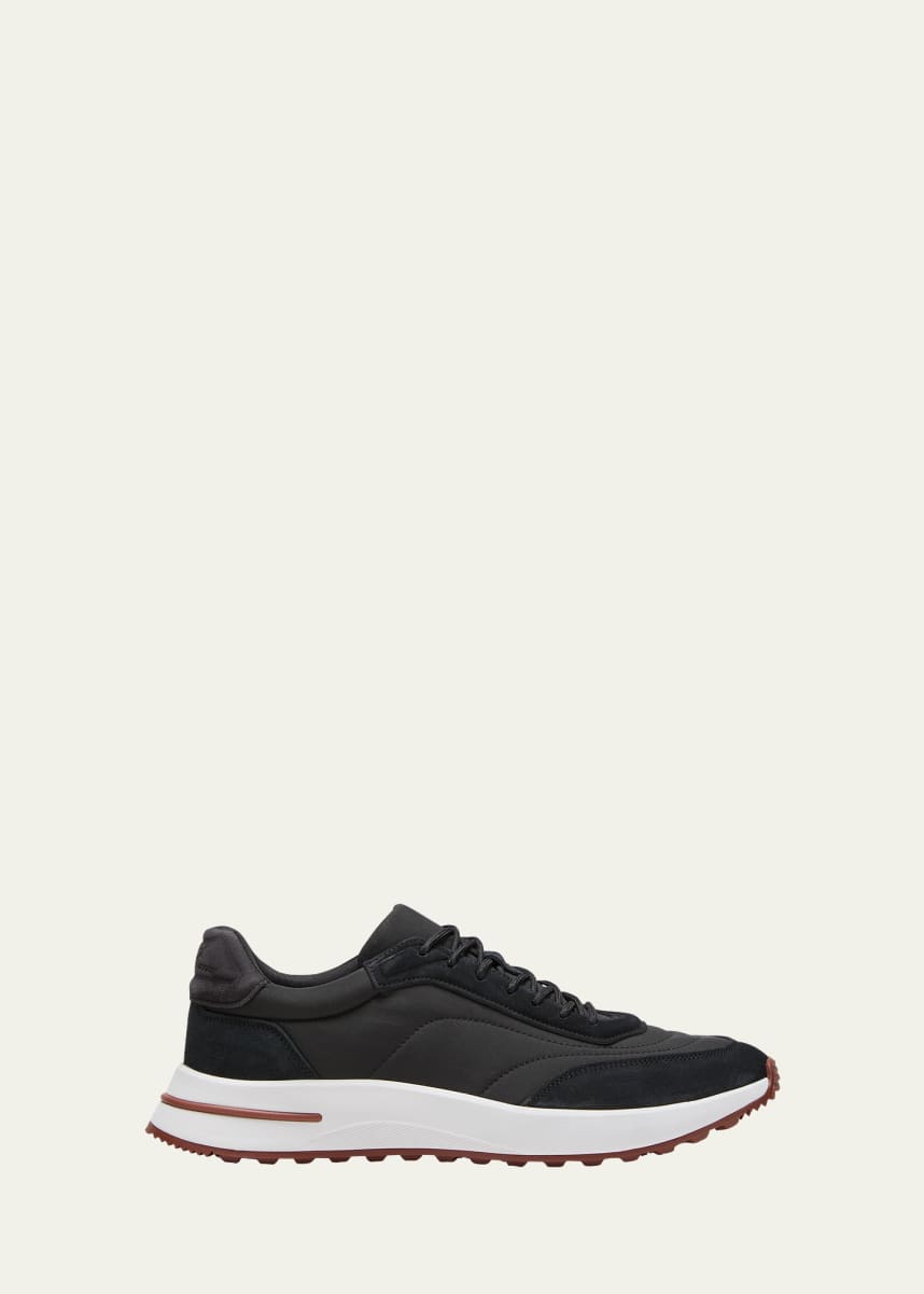 Loro Piana Men's Weekend Walk Low-Top Sneakers