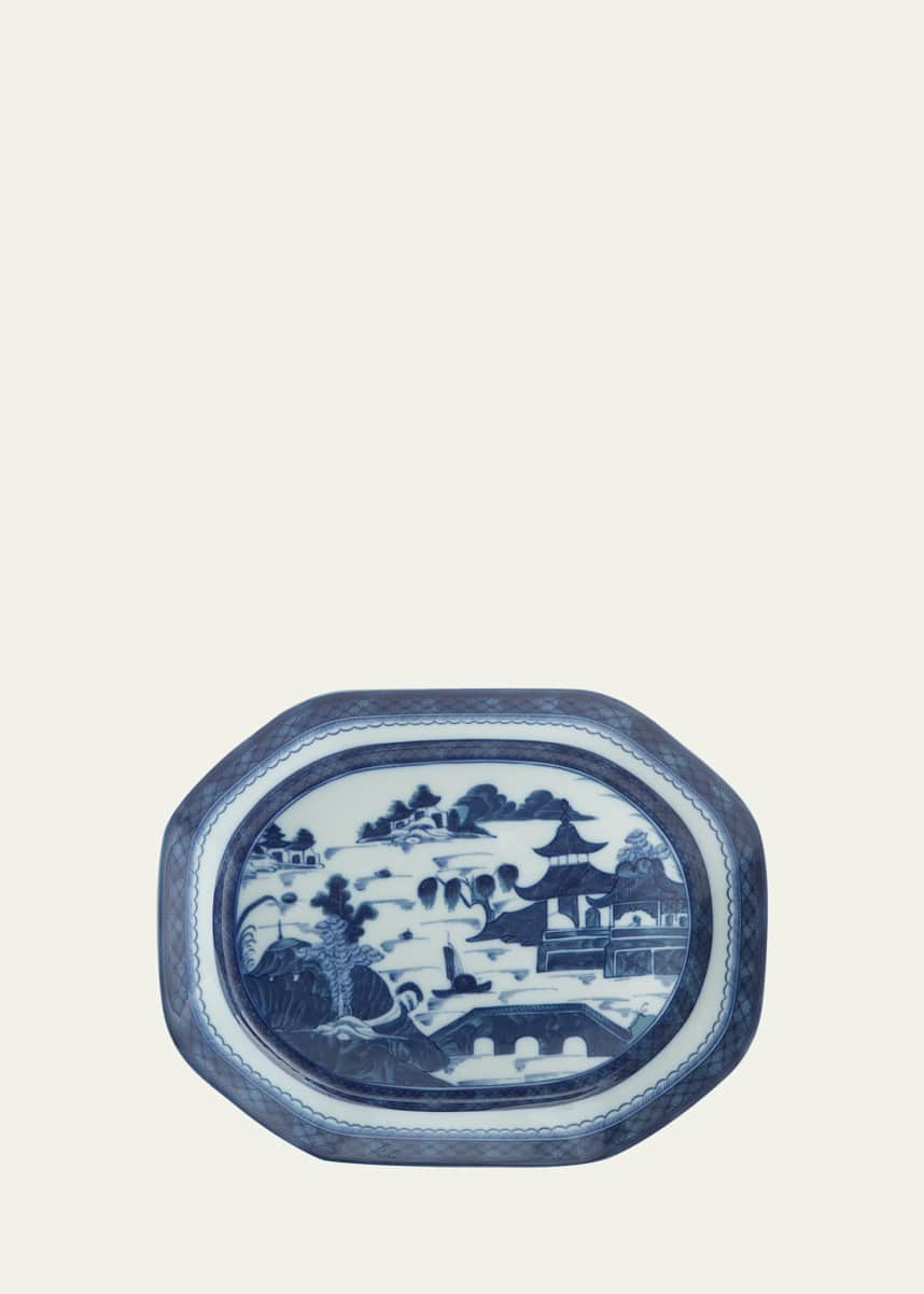 Mottahedeh Blue Canton Small 12" Serving Platter