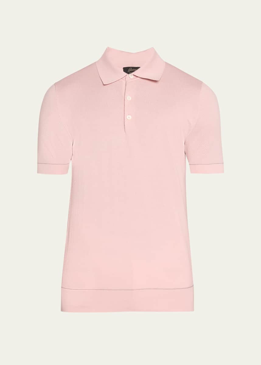 Brioni Men's Sea Island Polo Shirt