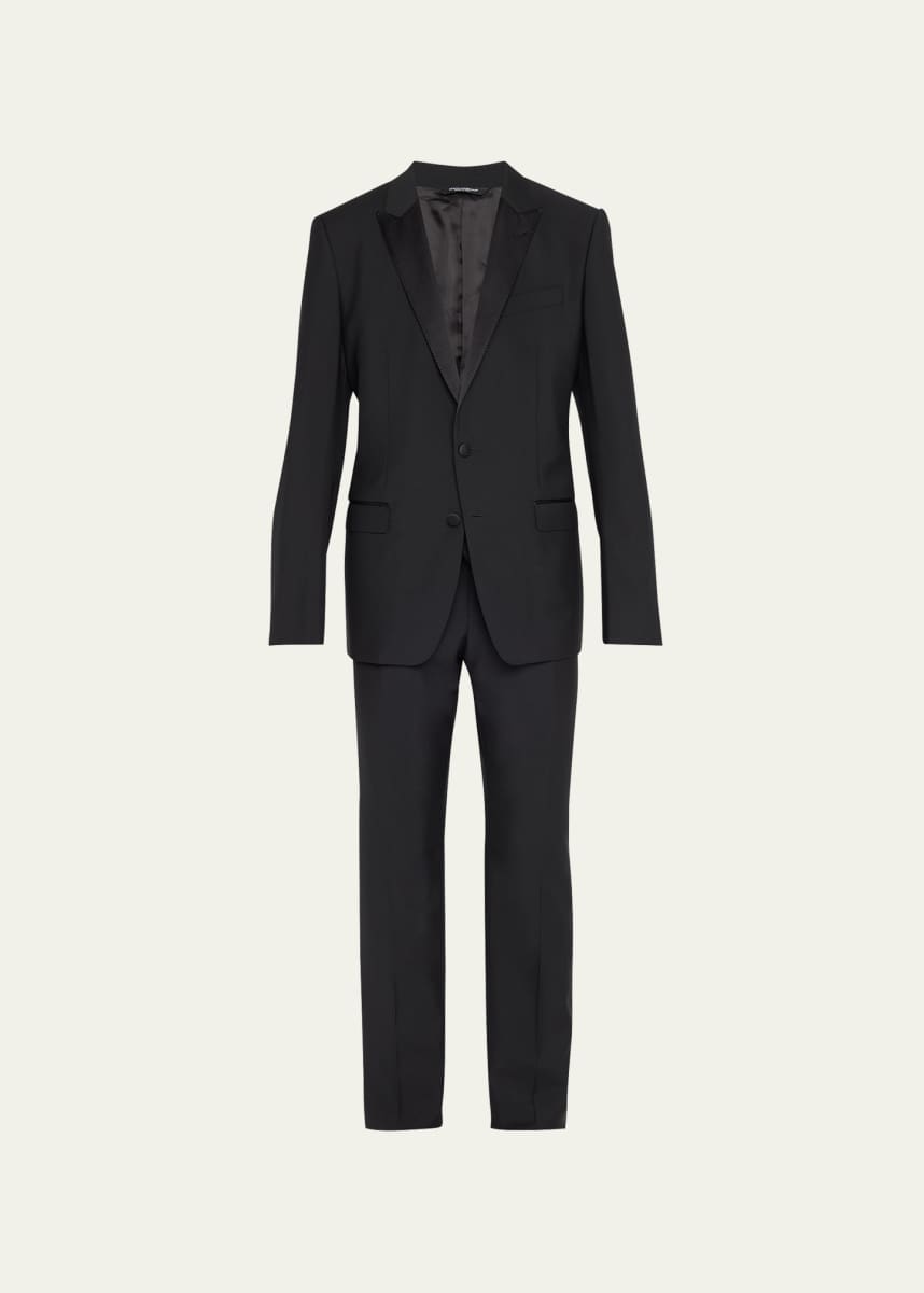 Dolce&Gabbana Men's Martini Two-Piece Tuxedo with Vest