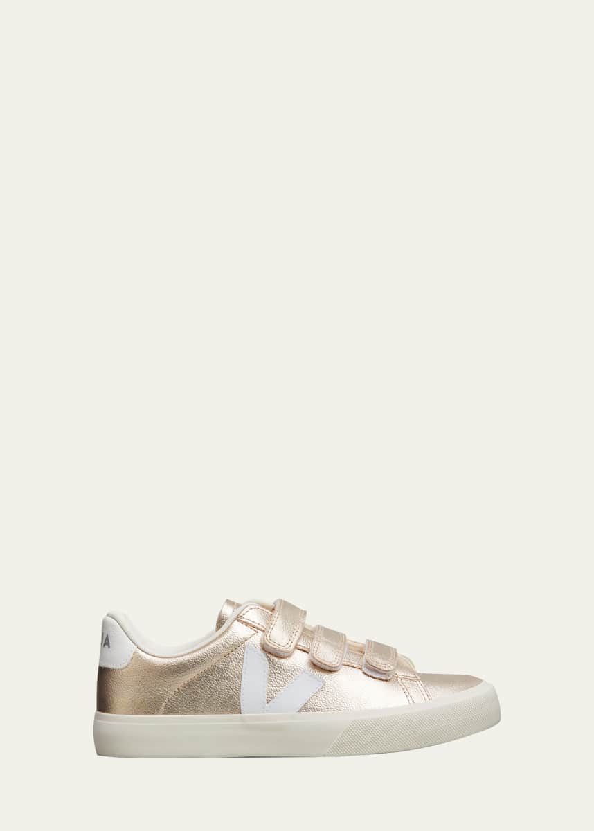 VEJA Recife Metallic Grip-Trio Court Sneakers