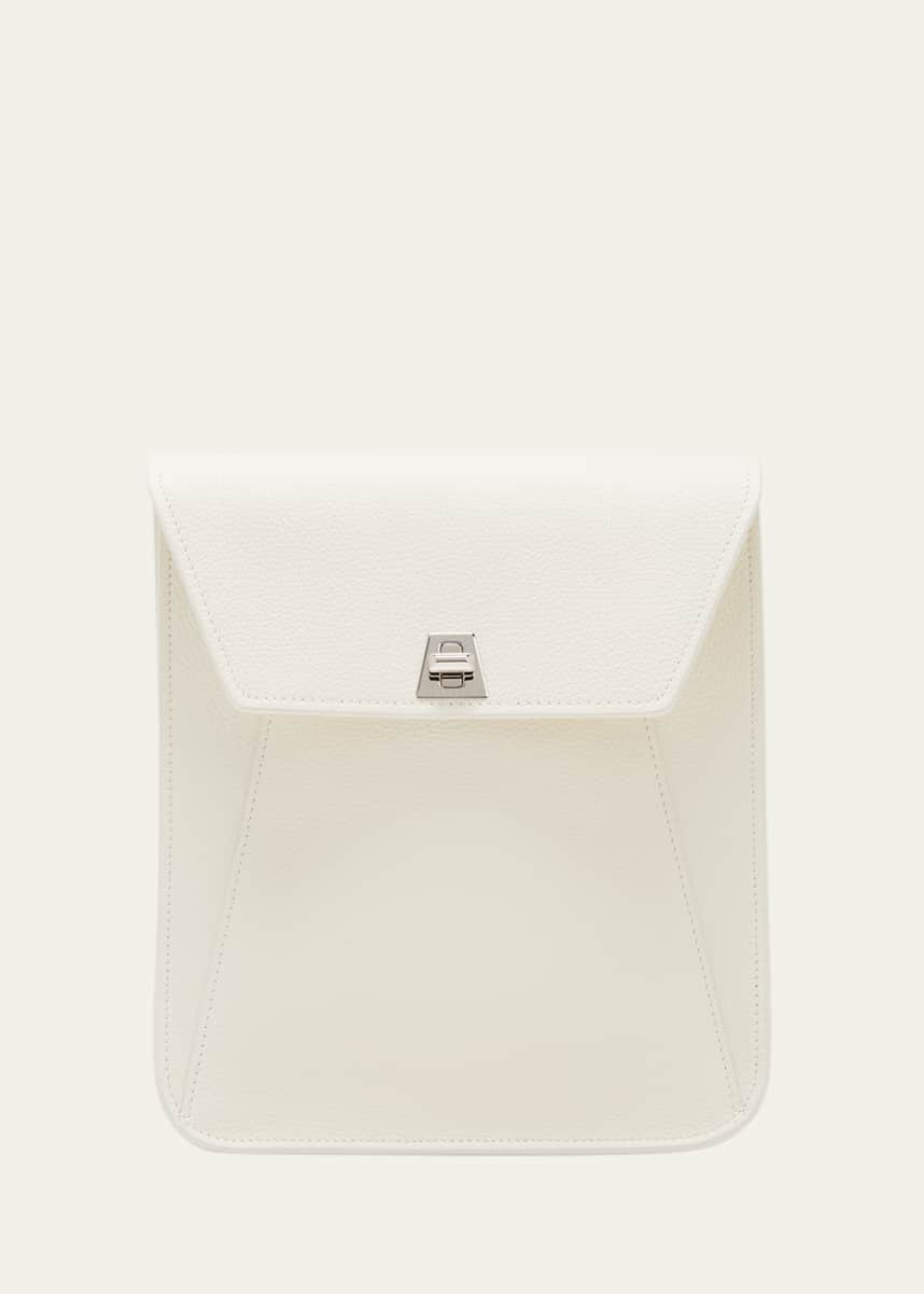 Akris Anouk Small Leather Messenger Bag