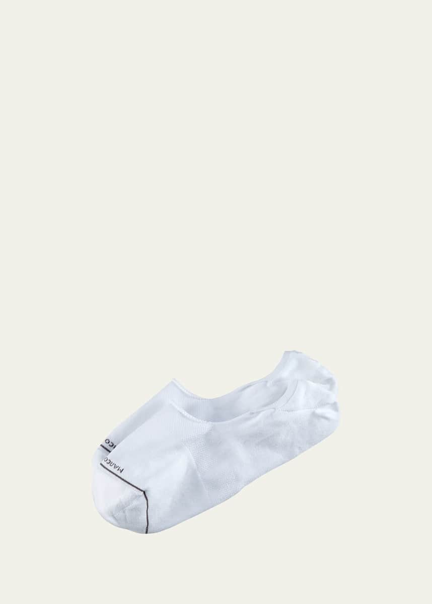 Marcoliani Invisible Touch Solid No-Show Socks