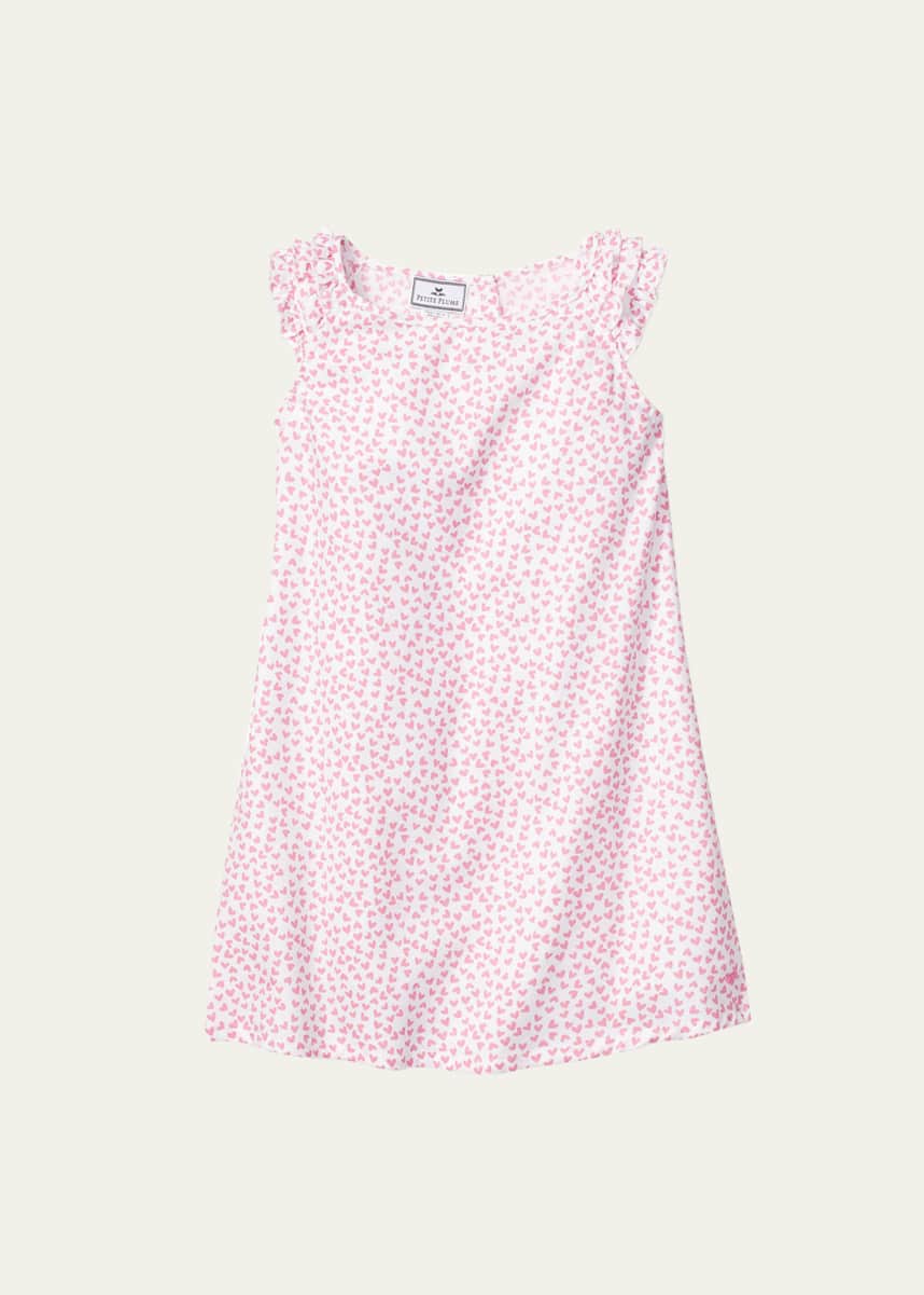 Petite Plume Girl's Sweethearts Nightgown, Size 6M-14
