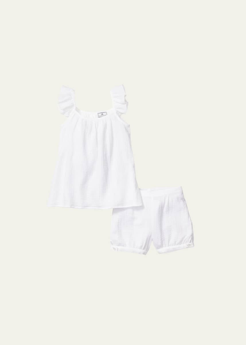 Petite Plume Girl's Amelie 2-Piece Shorts Set, Size 6M-14