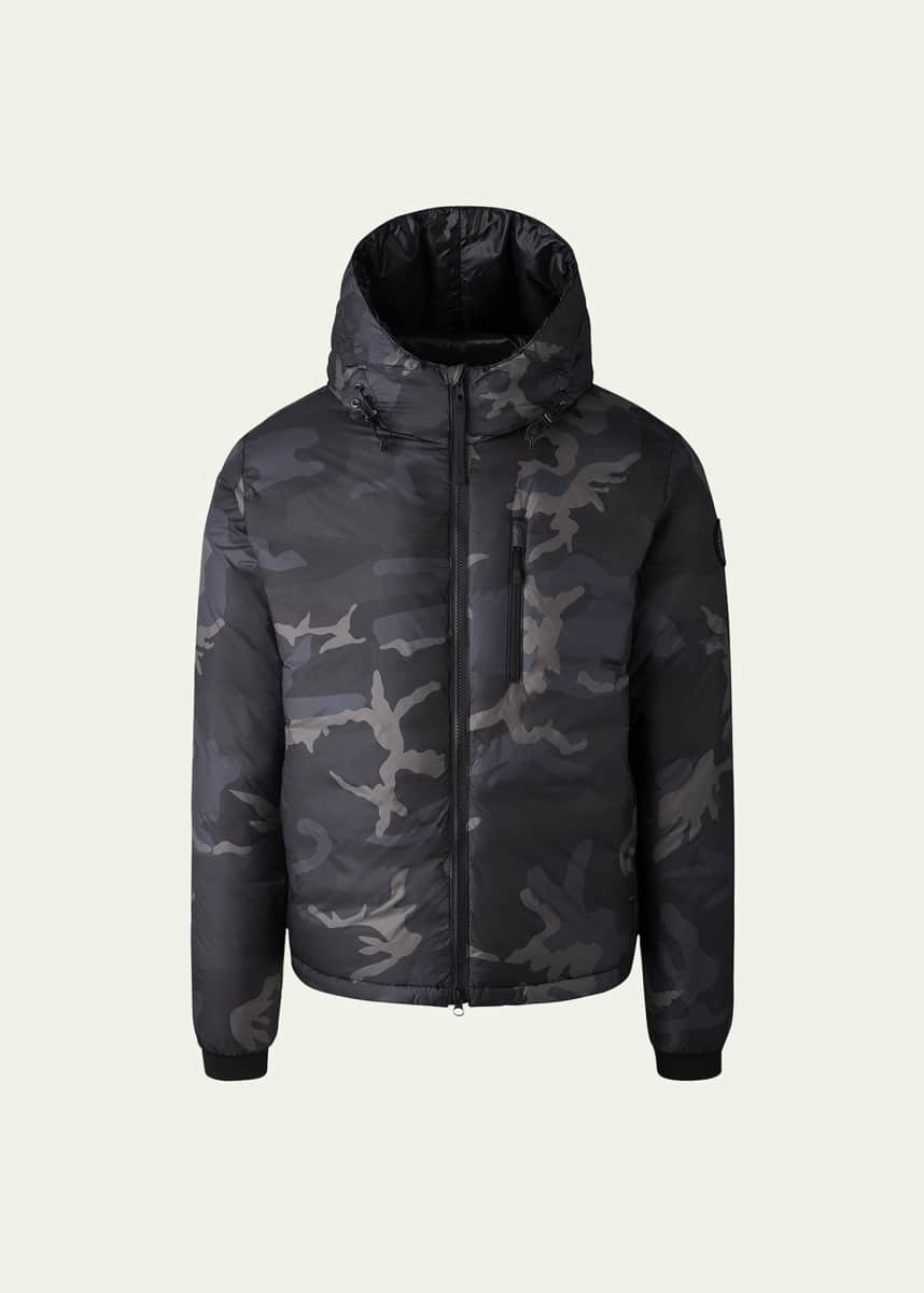 Canada Goose Men's Lodge Camo Hooded Puffer Coat