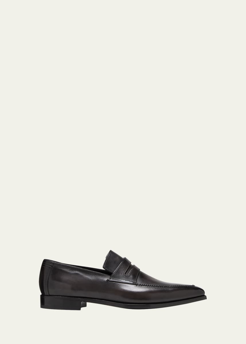 Berluti Men's Andy Demesure Leather Loafers