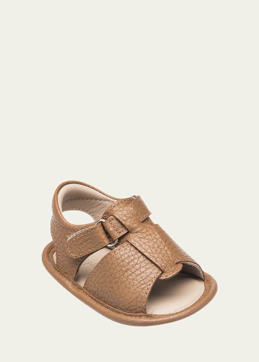 Elephantito Boy's Caged Leather Sandals, Baby/Toddler/Kids