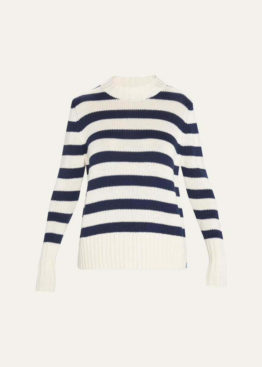 Kule The Tatum Striped Cotton Sweater