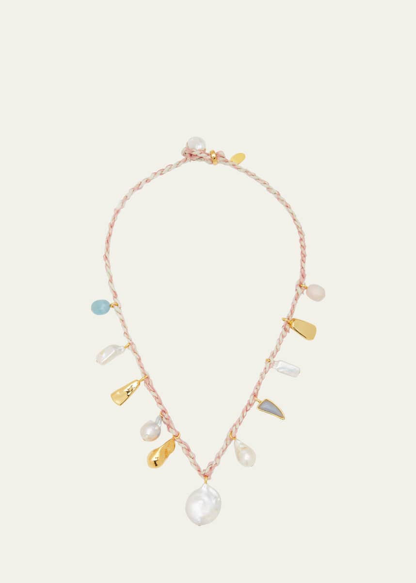 Lizzie Fortunato Rose Mesa Necklace