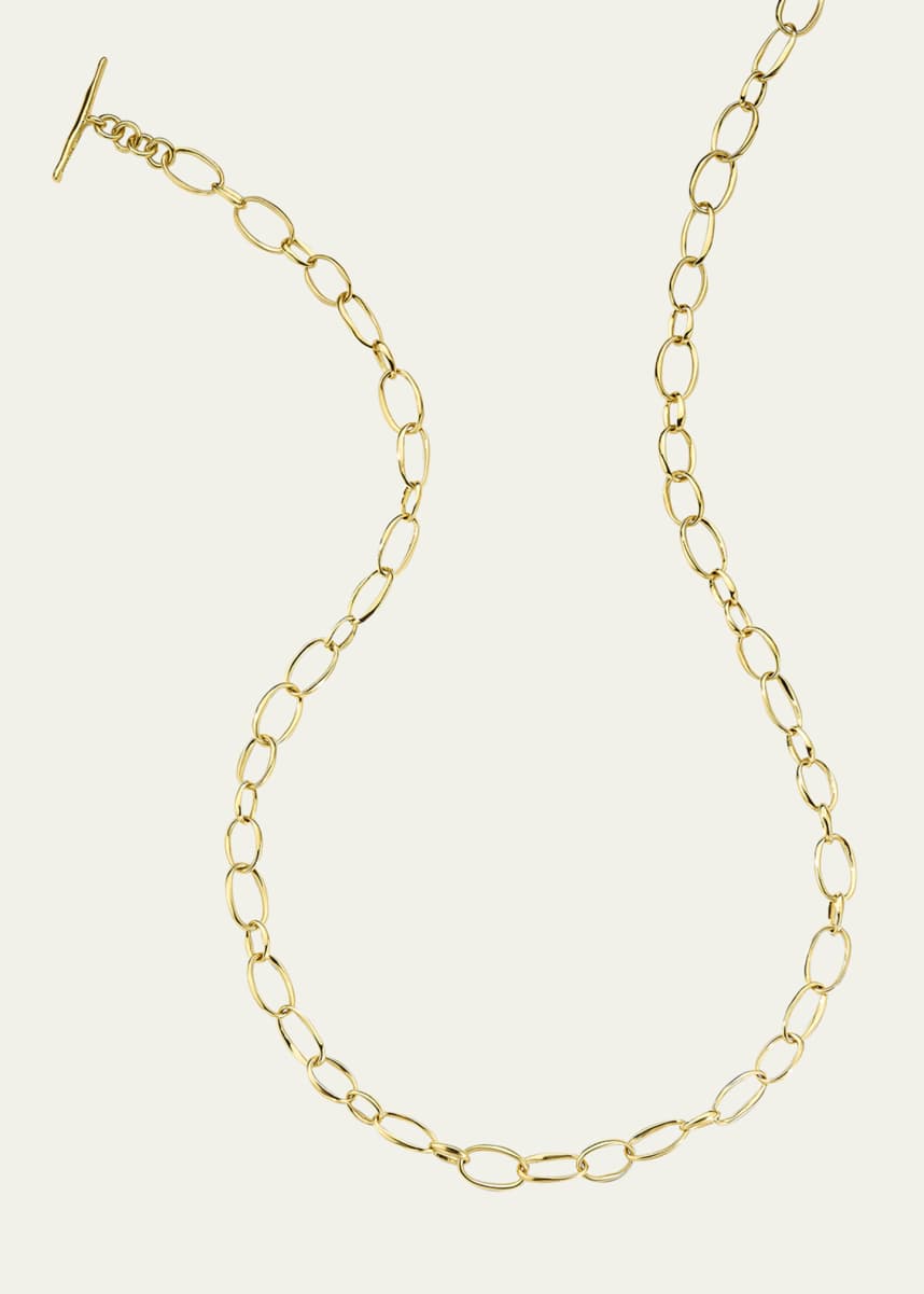 Ippolita Small Scultura Link Necklace in 18K Gold