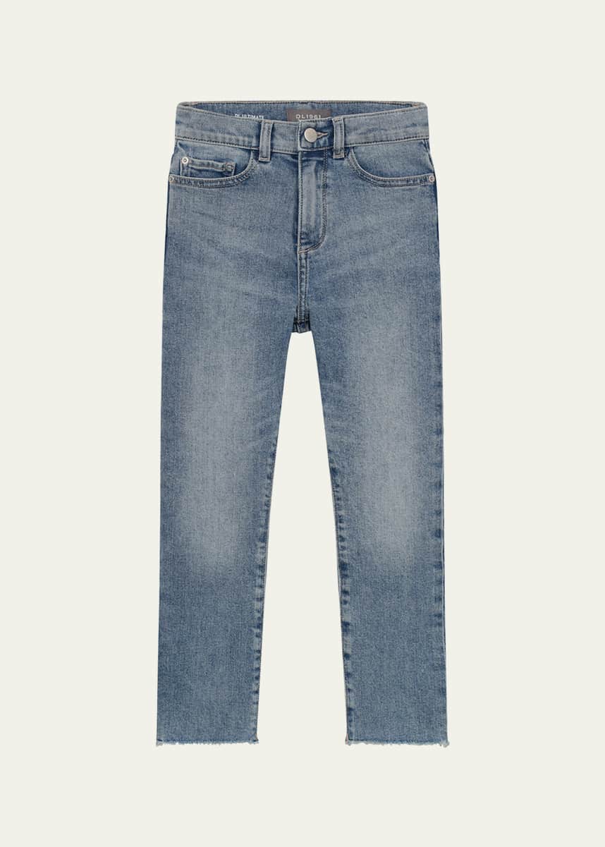 DL1961 Girl's Emie Straight-Leg Denim Jeans, Size 7-16
