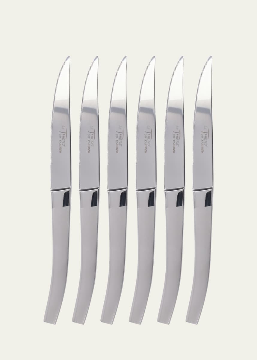 Capdeco 6-Piece Thiers Matt Finish Steak Knives